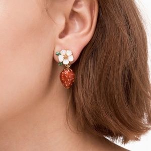 kate spade | Strawberry Statement Earrings